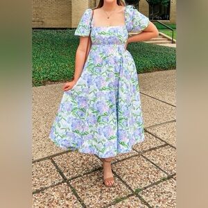 Hill House Pastel Floral Dress